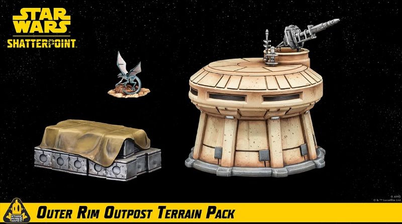Star Wars Shatterpoint Outer Rim Outpost Terrain Pack